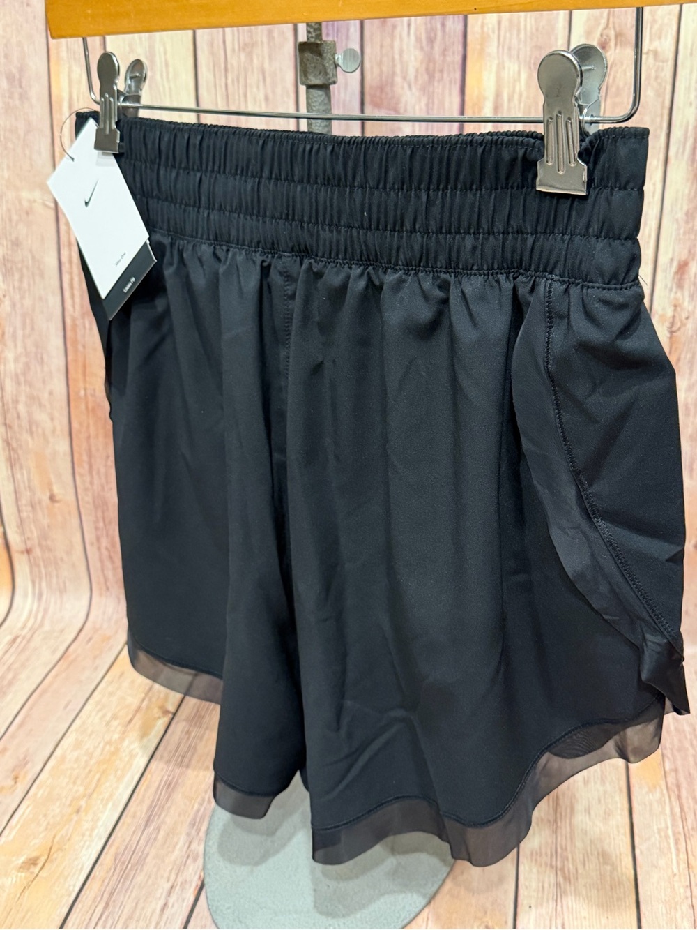 ✨NWT✨ NIKE Black Women's Athletic Elastic-Waist Shorts